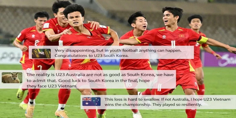 CĐV Australia nhắc đến U23 Việt Nam